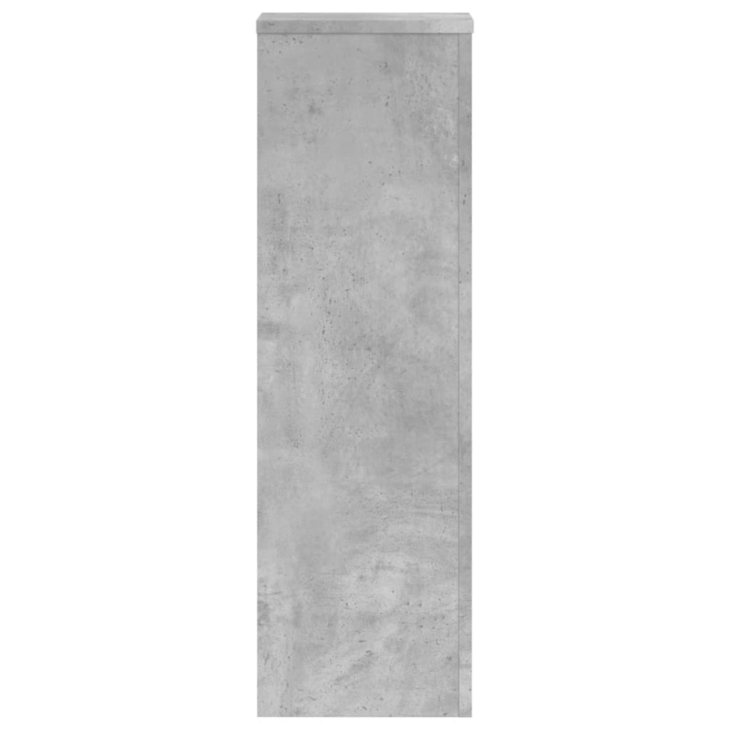 Stovai augalams, 2vnt., betono, 25x25x80cm, apdirbta mediena Stovai augalams, 2vnt., betono, 25x25x80cm, apdirbta mediena - Image 8