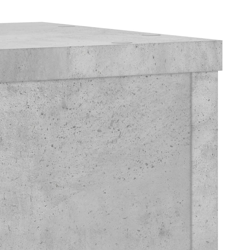 Stovai augalams, 2vnt., betono, 25x25x80cm, apdirbta mediena Stovai augalams, 2vnt., betono, 25x25x80cm, apdirbta mediena - Image 9