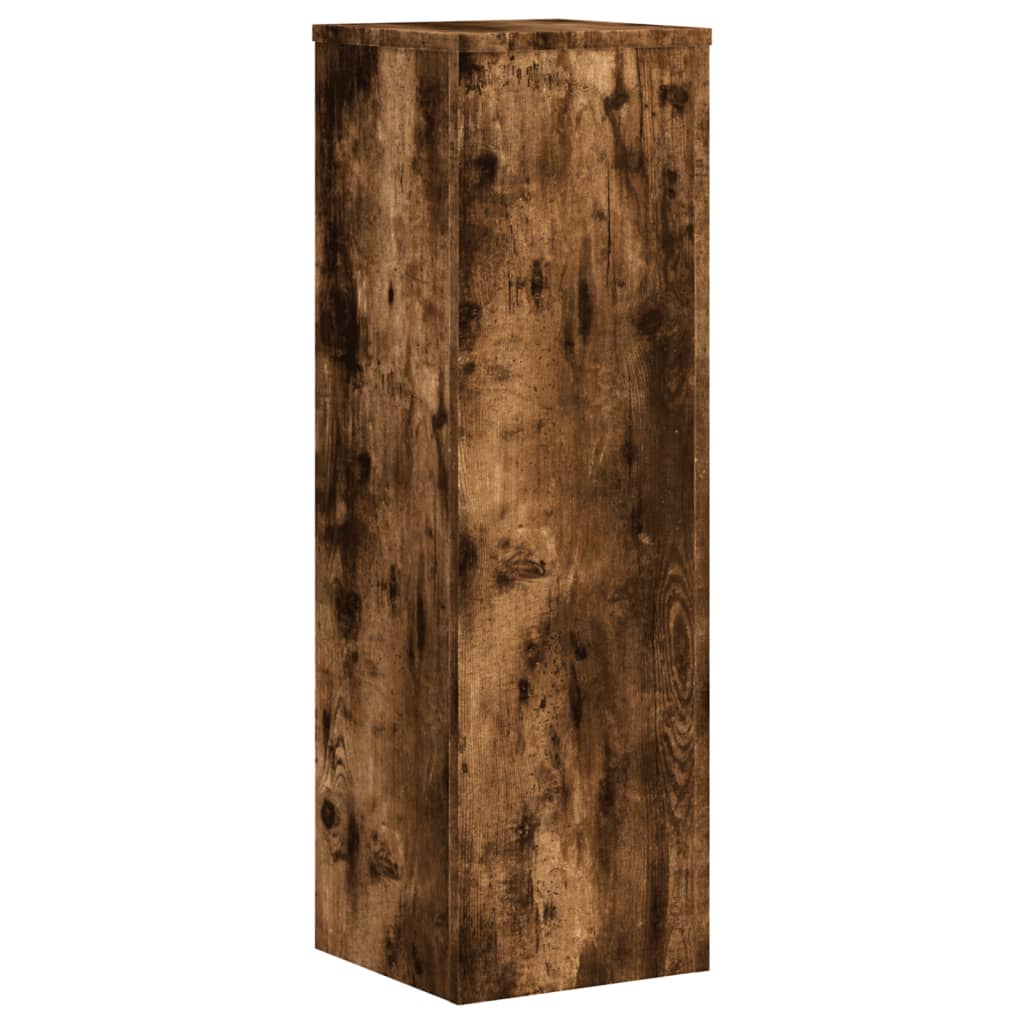 Stovai augalams, 2vnt., dūminiai, 25x25x80cm, apdirbta mediena Stovai augalams, 2vnt., dūminiai, 25x25x80cm, apdirbta mediena - Image 6