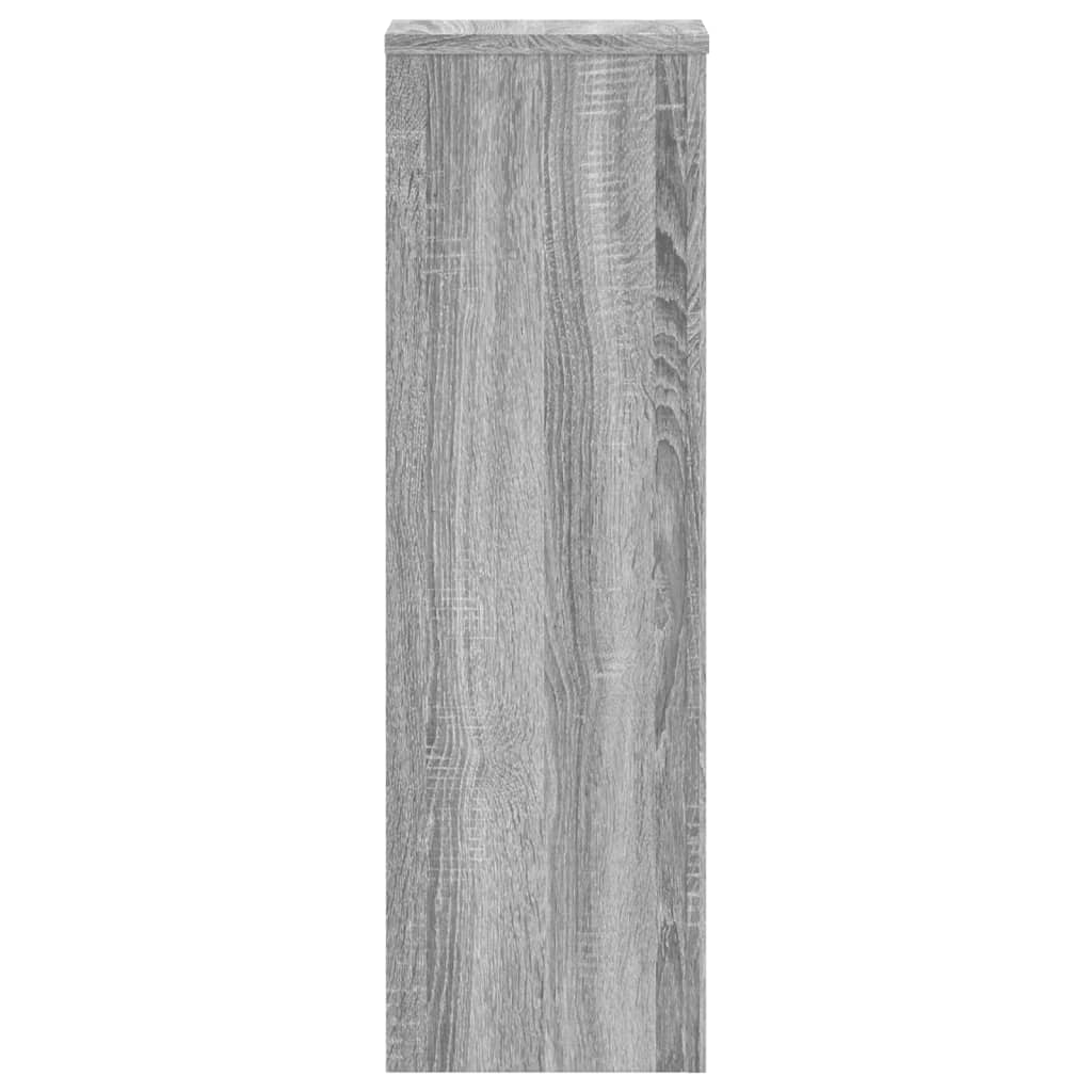 Stovai augalams, 2vnt., pilki ąžuolo, 25x25x80cm, mediena Stovai augalams, 2vnt., pilki ąžuolo, 25x25x80cm, mediena - Image 6