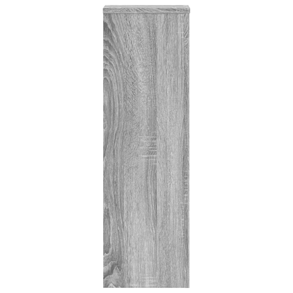 Stovai augalams, 2vnt., pilki ąžuolo, 25x25x80cm, mediena Stovai augalams, 2vnt., pilki ąžuolo, 25x25x80cm, mediena - Image 8