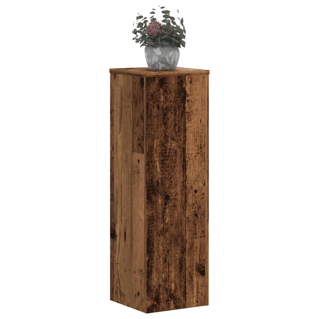 Stovai augalams, 2vnt., sendintos medienos, 25x25x80cm, mediena Stovai augalams, 2vnt., sendintos medienos, 25x25x80cm, mediena - Image 9