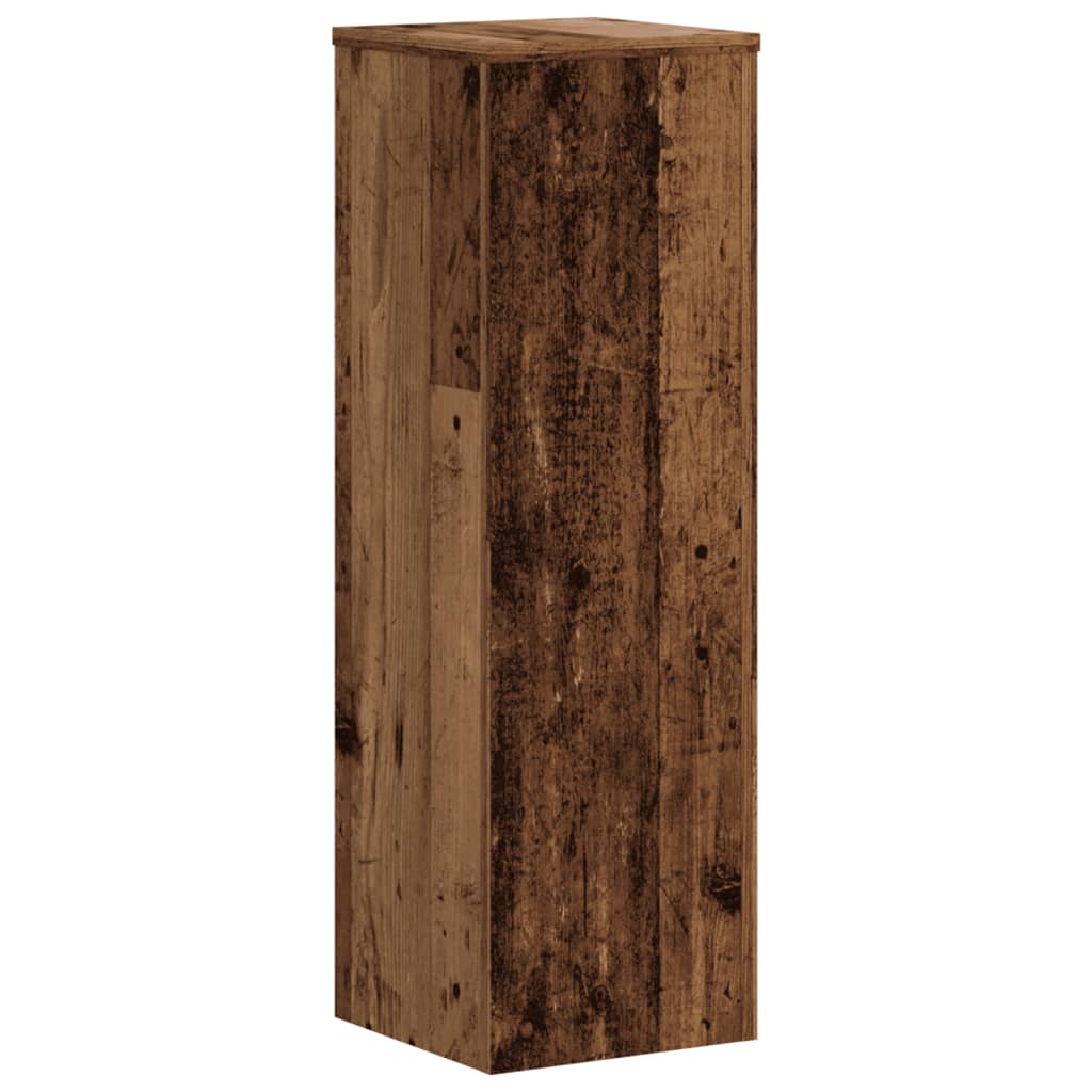 Stovai augalams, 2vnt., sendintos medienos, 25x25x80cm, mediena Stovai augalams, 2vnt., sendintos medienos, 25x25x80cm, mediena - Image 4