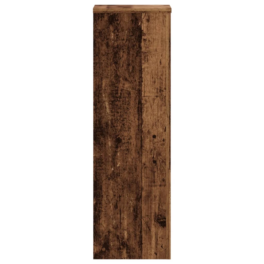 Stovai augalams, 2vnt., sendintos medienos, 25x25x80cm, mediena Stovai augalams, 2vnt., sendintos medienos, 25x25x80cm, mediena - Image 5