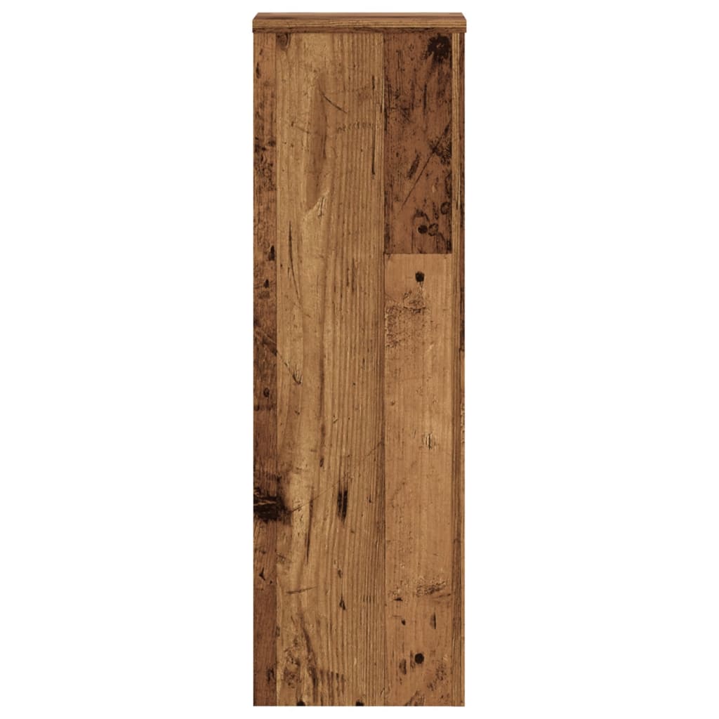 Stovai augalams, 2vnt., sendintos medienos, 25x25x80cm, mediena Stovai augalams, 2vnt., sendintos medienos, 25x25x80cm, mediena - Image 7