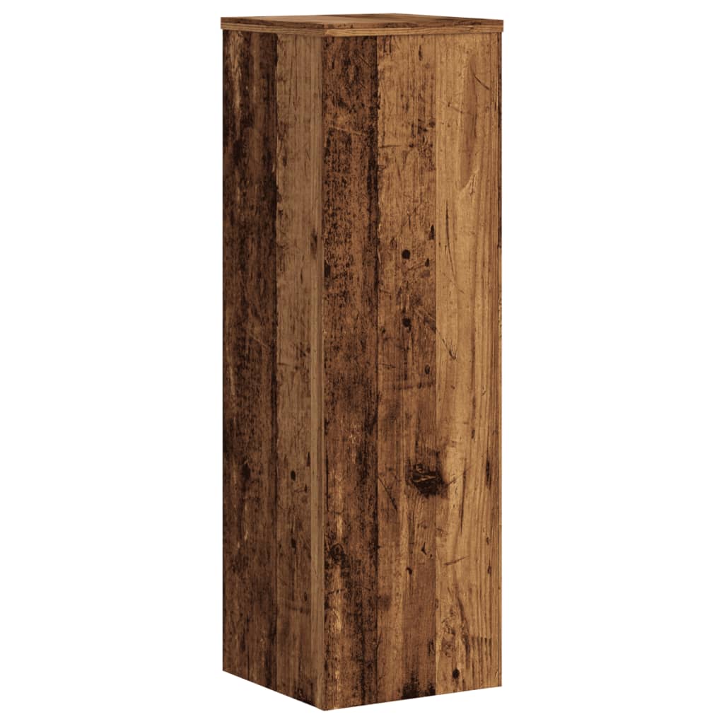 Stovai augalams, 2vnt., sendintos medienos, 25x25x80cm, mediena Stovai augalams, 2vnt., sendintos medienos, 25x25x80cm, mediena - Image 6