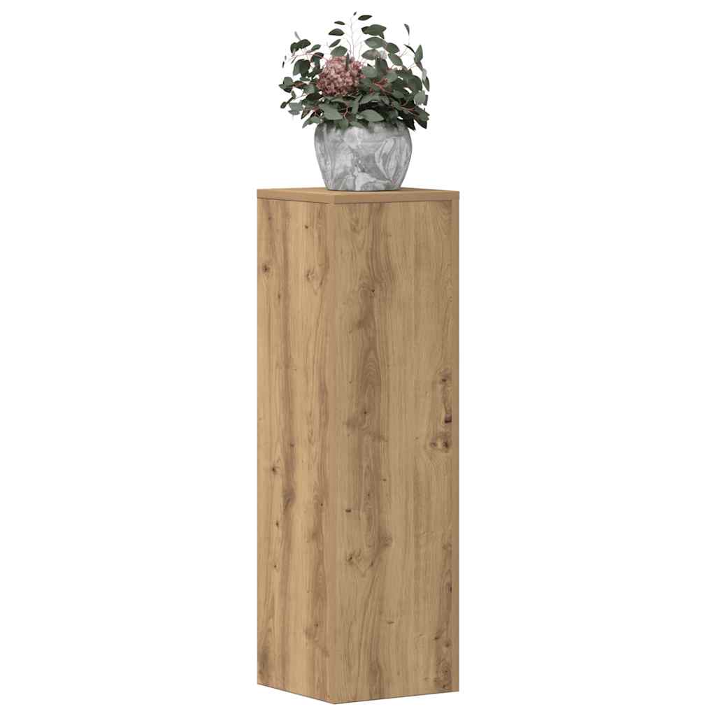 Stovai augalams, 2vnt., artisano ąžuolo, 25x25x80cm, mediena Stovai augalams, 2vnt., artisano ąžuolo, 25x25x80cm, mediena - Image 9