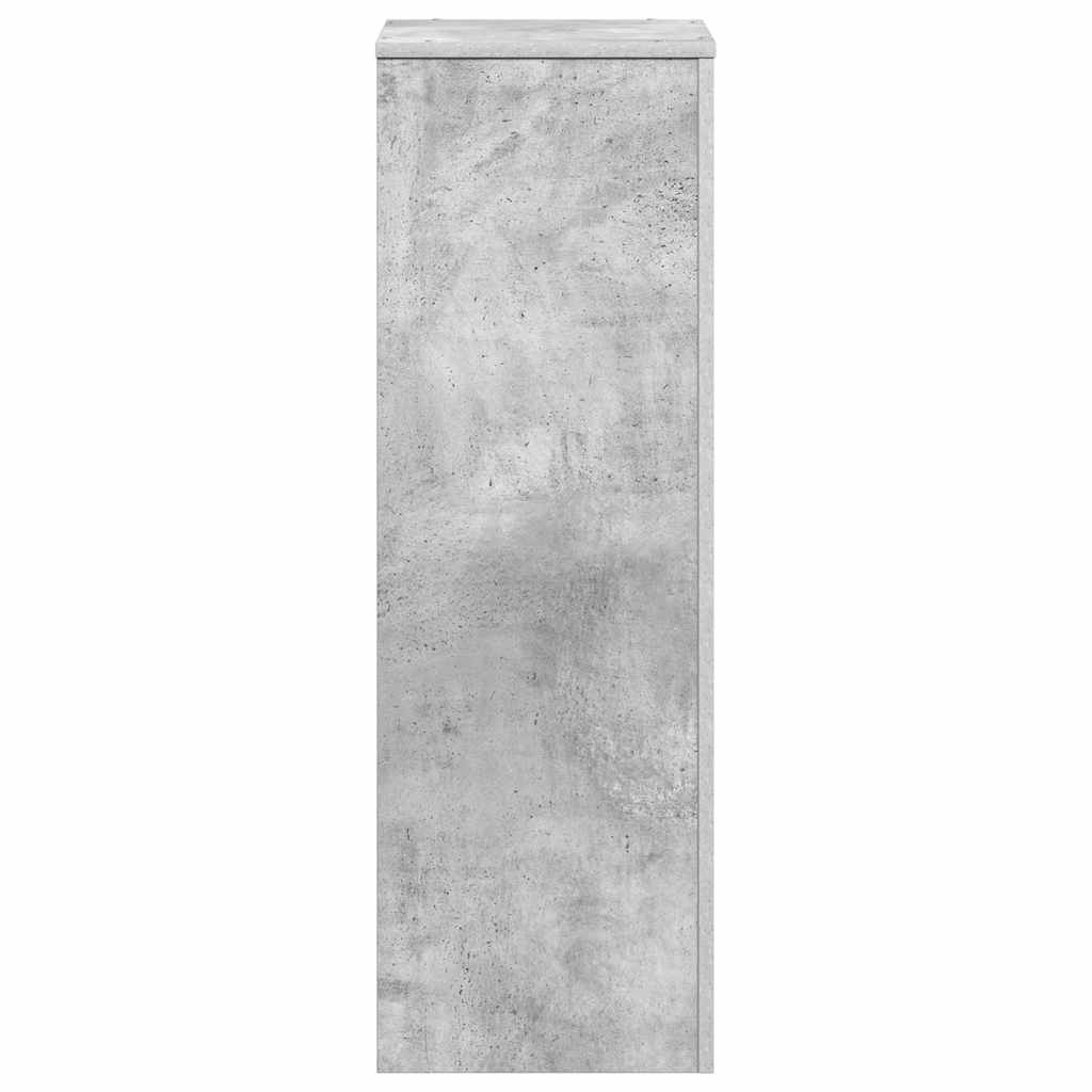 Stovas augalams, betono pilkas, 33x33x100cm, apdirbta mediena Stovas augalams, betono pilkas, 33x33x100cm, apdirbta mediena - Image 5