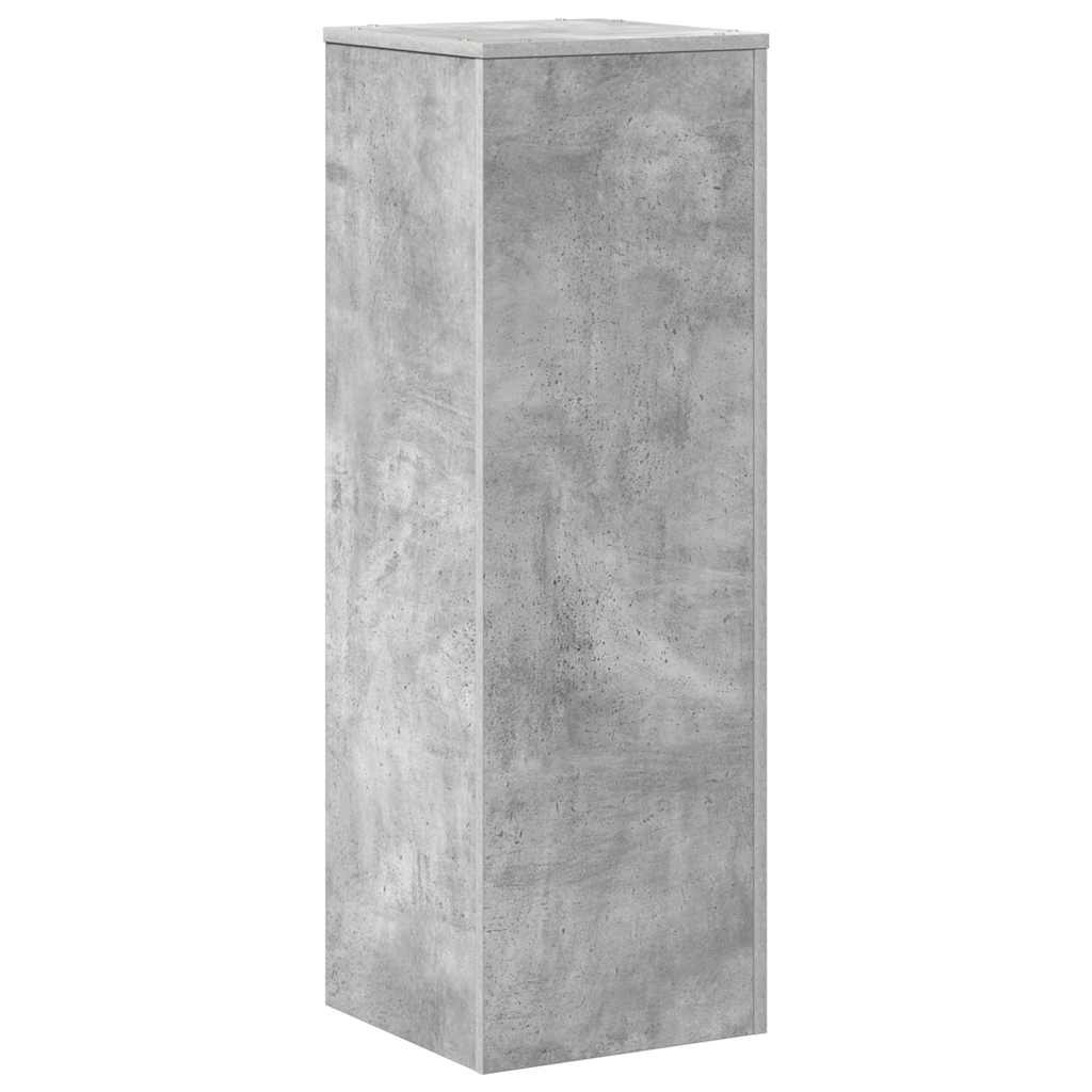 Stovas augalams, betono pilkas, 33x33x100cm, apdirbta mediena Stovas augalams, betono pilkas, 33x33x100cm, apdirbta mediena - Image 6