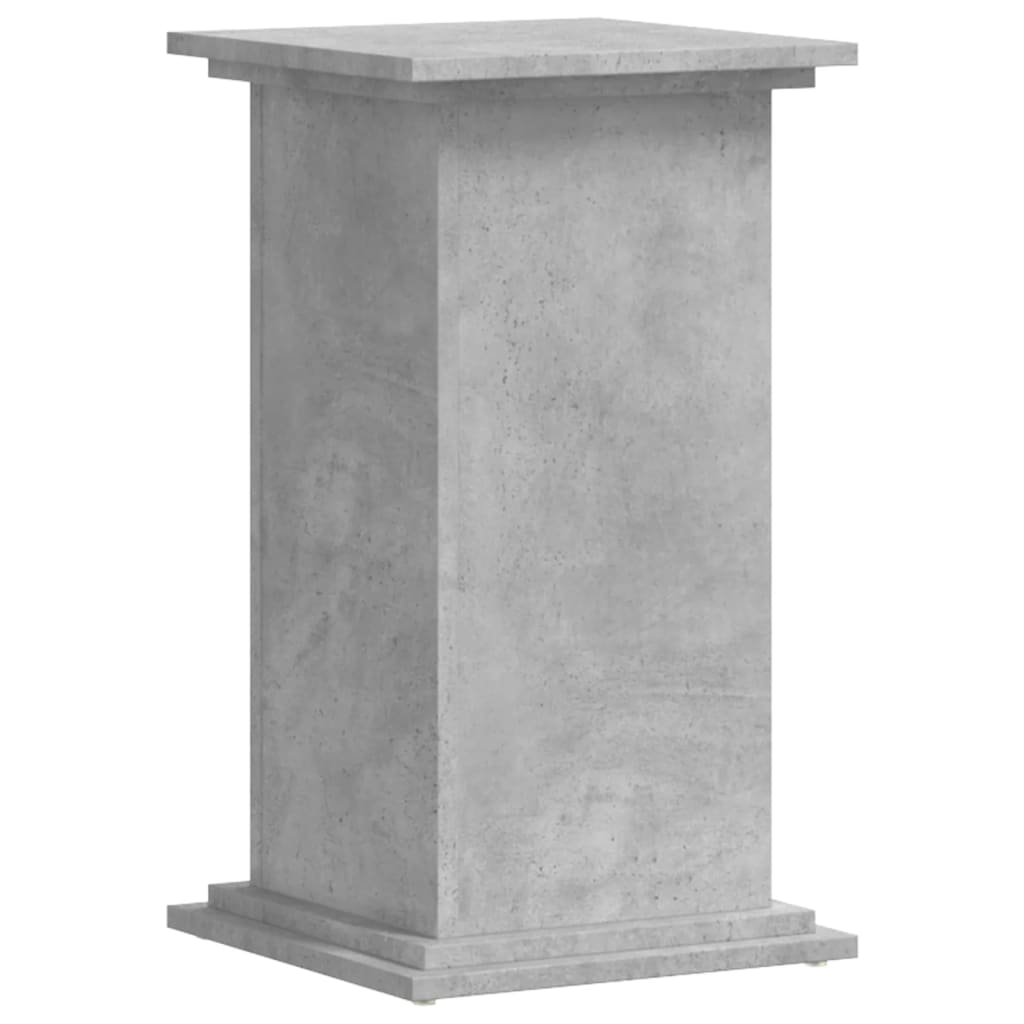 Stovas augalams, betono pilkas, 33x33x60cm, apdirbta mediena Stovas augalams, betono pilkas, 33x33x60cm, apdirbta mediena - Image 4