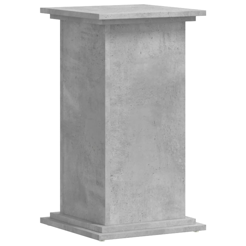Stovas augalams, betono pilkas, 33x33x60cm, apdirbta mediena Stovas augalams, betono pilkas, 33x33x60cm, apdirbta mediena - Image 6