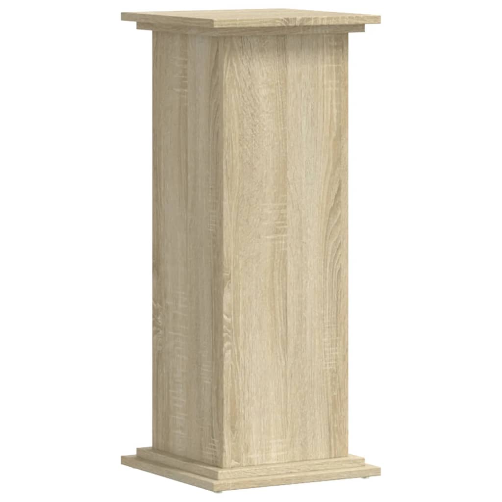 Stovas augalams, sonoma ąžuolo, 33x33x80cm, apdirbta mediena Stovas augalams, sonoma ąžuolo, 33x33x80cm, apdirbta mediena - Image 4