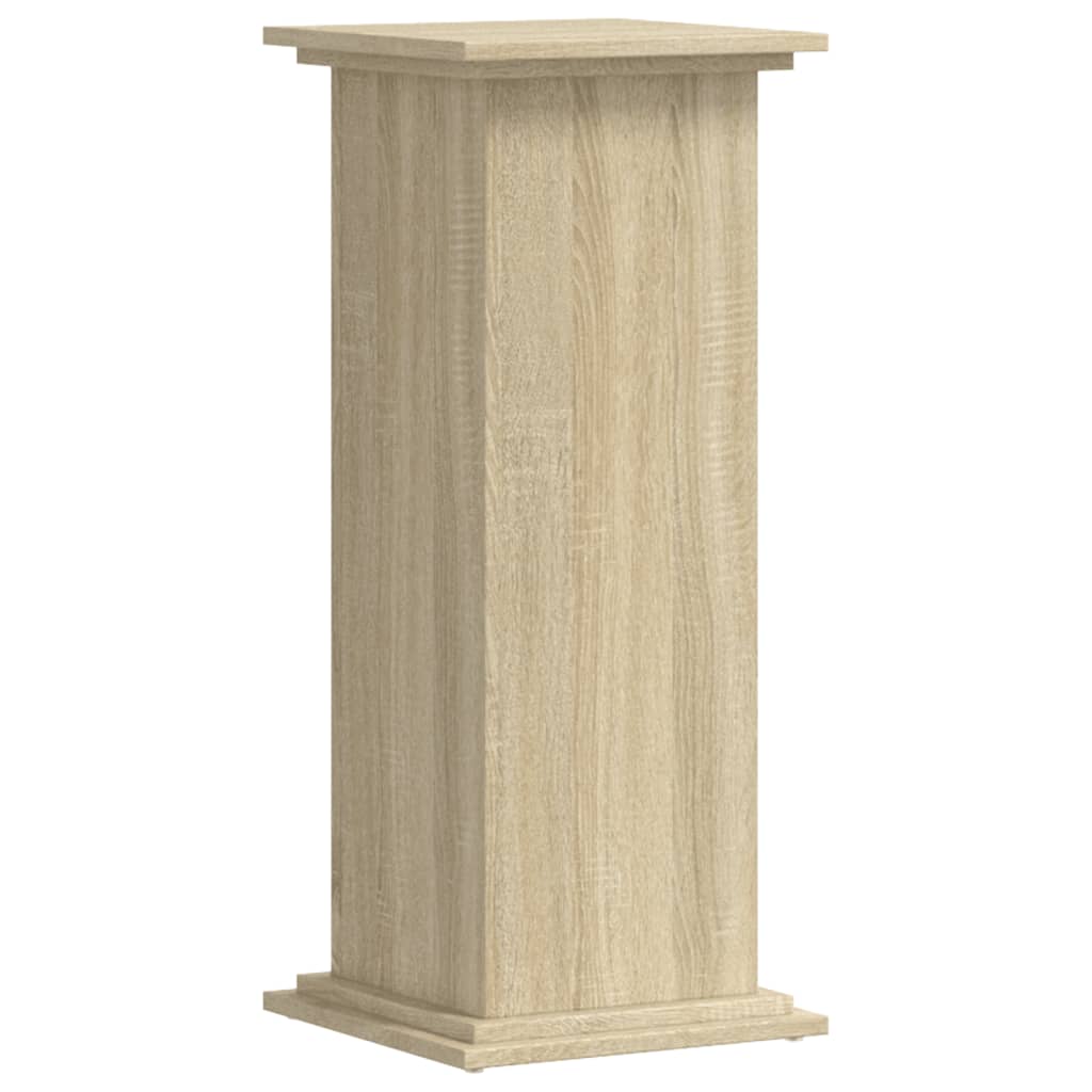Stovas augalams, sonoma ąžuolo, 33x33x80cm, apdirbta mediena Stovas augalams, sonoma ąžuolo, 33x33x80cm, apdirbta mediena - Image 6