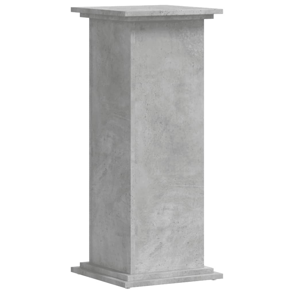 Stovas augalams, betono pilkas, 33x33x80cm, apdirbta mediena Stovas augalams, betono pilkas, 33x33x80cm, apdirbta mediena - Image 4
