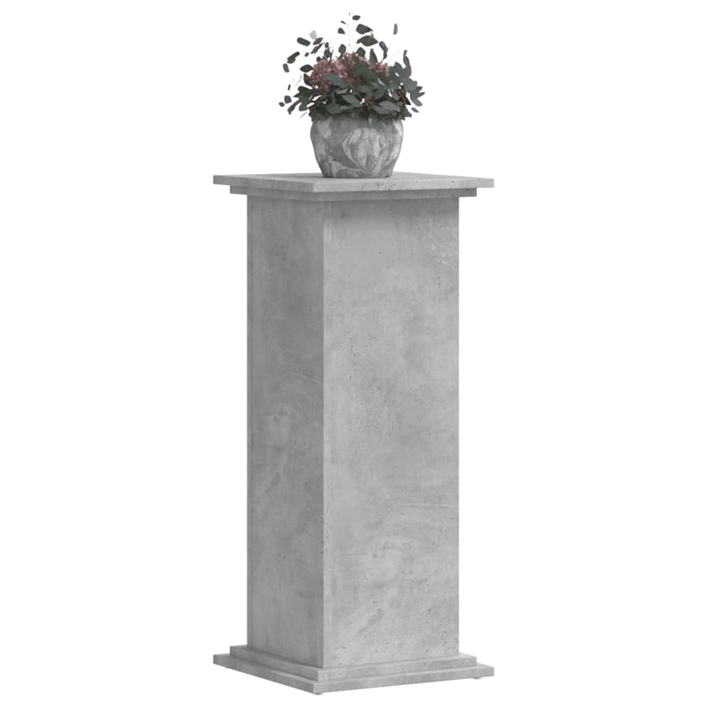 Stovas augalams, betono pilkas, 33x33x80cm, apdirbta mediena Stovas augalams, betono pilkas, 33x33x80cm, apdirbta mediena - Image 9