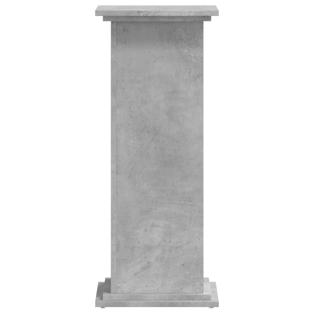 Stovas augalams, betono pilkas, 33x33x80cm, apdirbta mediena Stovas augalams, betono pilkas, 33x33x80cm, apdirbta mediena - Image 5