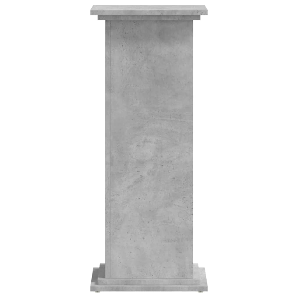 Stovas augalams, betono pilkas, 33x33x80cm, apdirbta mediena Stovas augalams, betono pilkas, 33x33x80cm, apdirbta mediena - Image 7