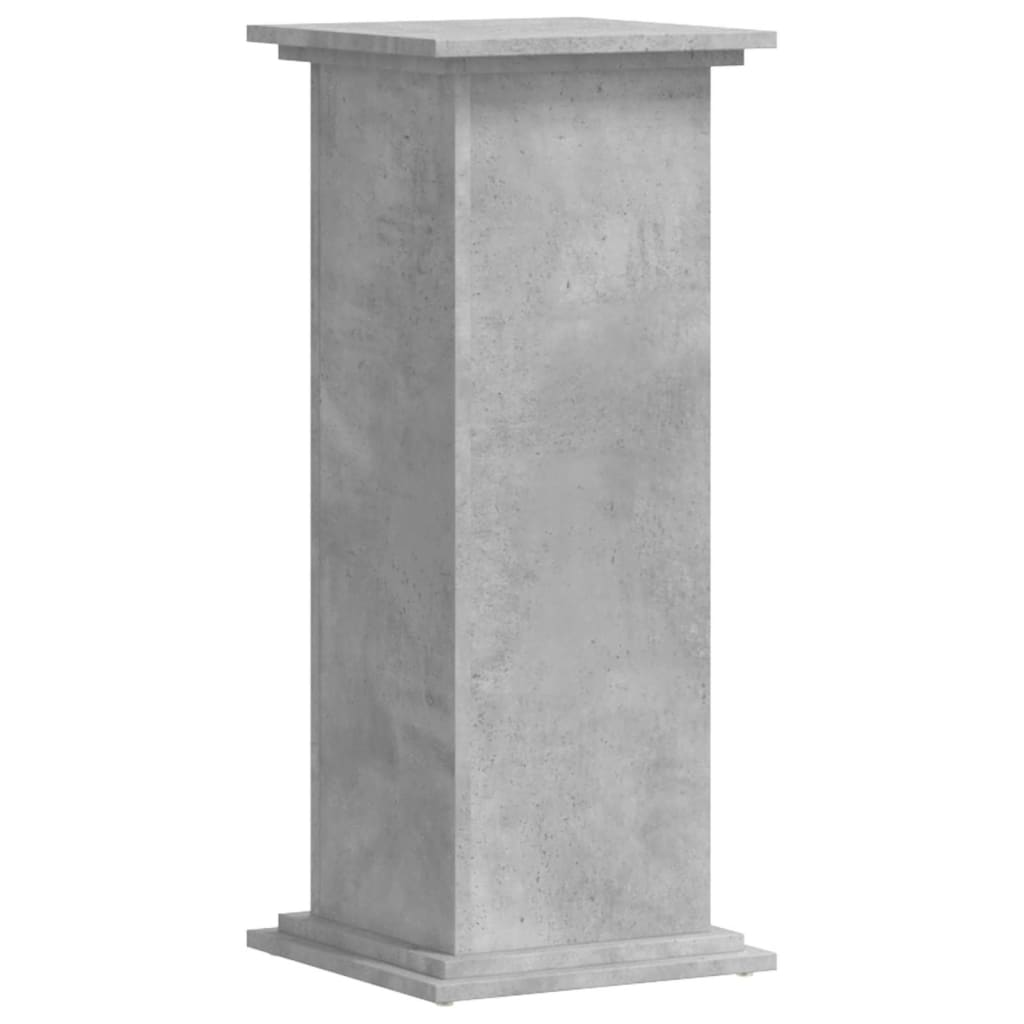 Stovas augalams, betono pilkas, 33x33x80cm, apdirbta mediena Stovas augalams, betono pilkas, 33x33x80cm, apdirbta mediena - Image 6