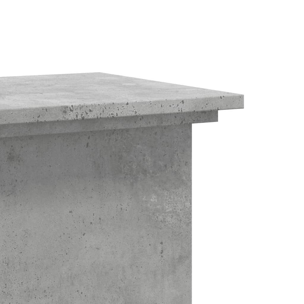 Stovas augalams, betono pilkas, 33x33x80cm, apdirbta mediena Stovas augalams, betono pilkas, 33x33x80cm, apdirbta mediena - Image 8