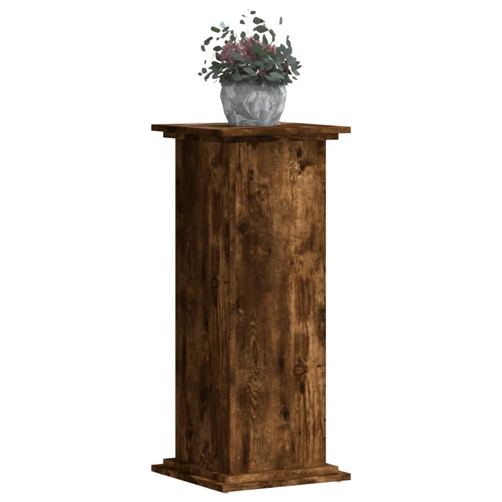 Stovas augalams, dūminio ąžuolo, 33x33x80cm, apdirbta mediena Stovas augalams, dūminio ąžuolo, 33x33x80cm, apdirbta mediena - Image 9
