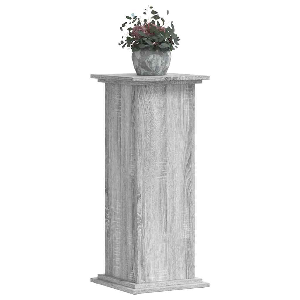 Stovas augalams, pilkas ąžuolo, 33x33x80cm, apdirbta mediena Stovas augalams, pilkas ąžuolo, 33x33x80cm, apdirbta mediena - Image 9