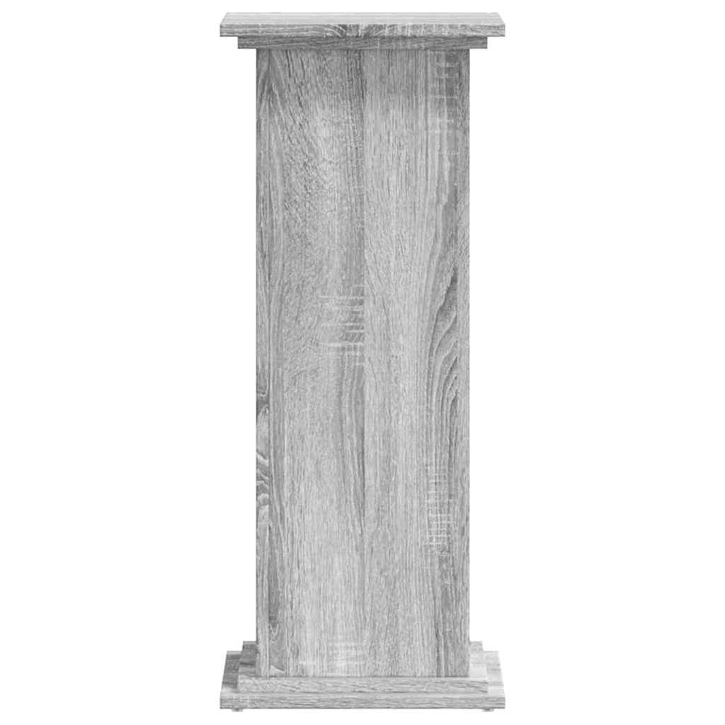 Stovas augalams, pilkas ąžuolo, 33x33x80cm, apdirbta mediena Stovas augalams, pilkas ąžuolo, 33x33x80cm, apdirbta mediena - Image 5