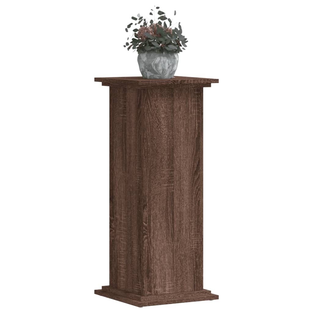 Stovas augalams, rudas ąžuolo, 33x33x80cm, apdirbta mediena Stovas augalams, rudas ąžuolo, 33x33x80cm, apdirbta mediena - Image 9