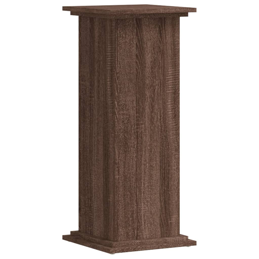 Stovas augalams, rudas ąžuolo, 33x33x80cm, apdirbta mediena Stovas augalams, rudas ąžuolo, 33x33x80cm, apdirbta mediena - Image 6