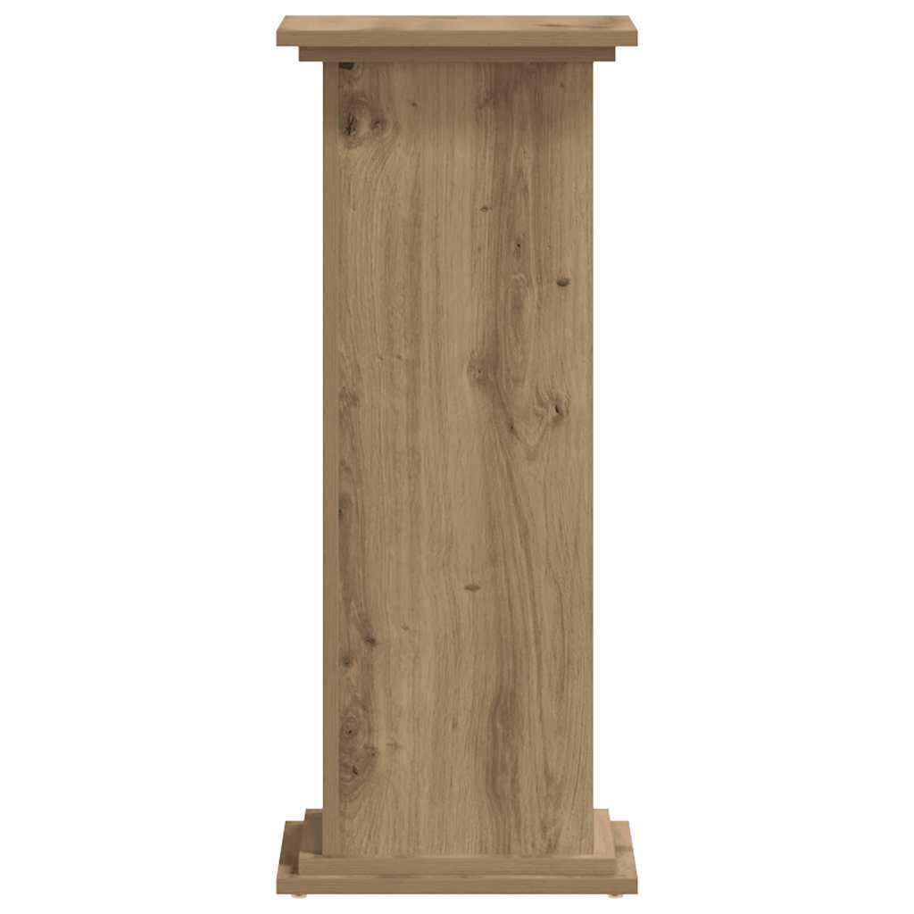 Stovas augalams, artisano ąžuolo, 33x33x80cm, apdirbta mediena Stovas augalams, artisano ąžuolo, 33x33x80cm, apdirbta mediena - Image 4