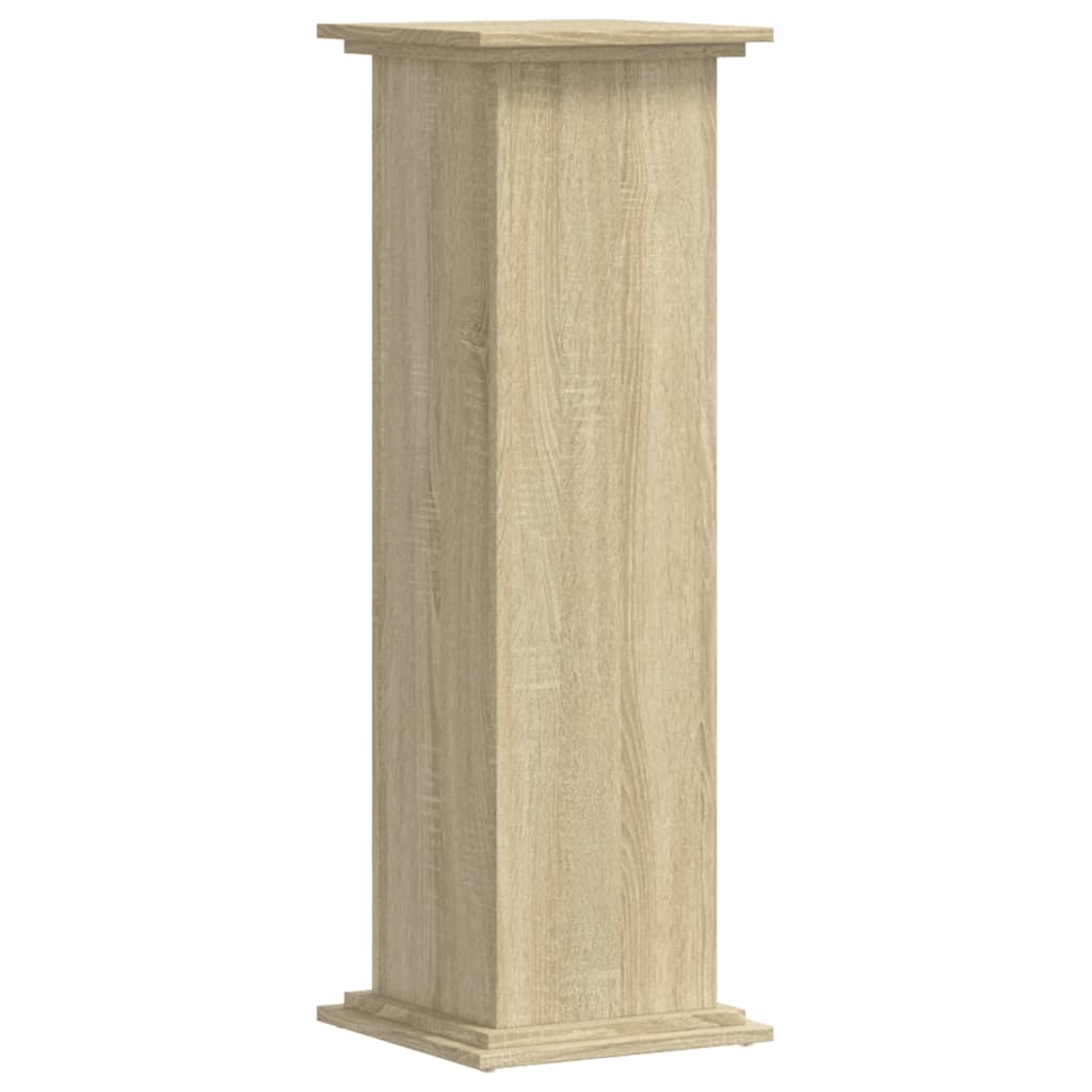 Stovas augalams, sonoma ąžuolo, 33x33x100cm, apdirbta mediena Stovas augalams, sonoma ąžuolo, 33x33x100cm, apdirbta mediena - Image 4