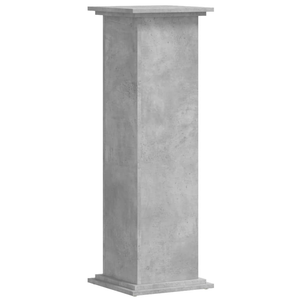Stovas augalams, betono pilkas, 33x33x100cm, apdirbta mediena Stovas augalams, betono pilkas, 33x33x100cm, apdirbta mediena - Image 4