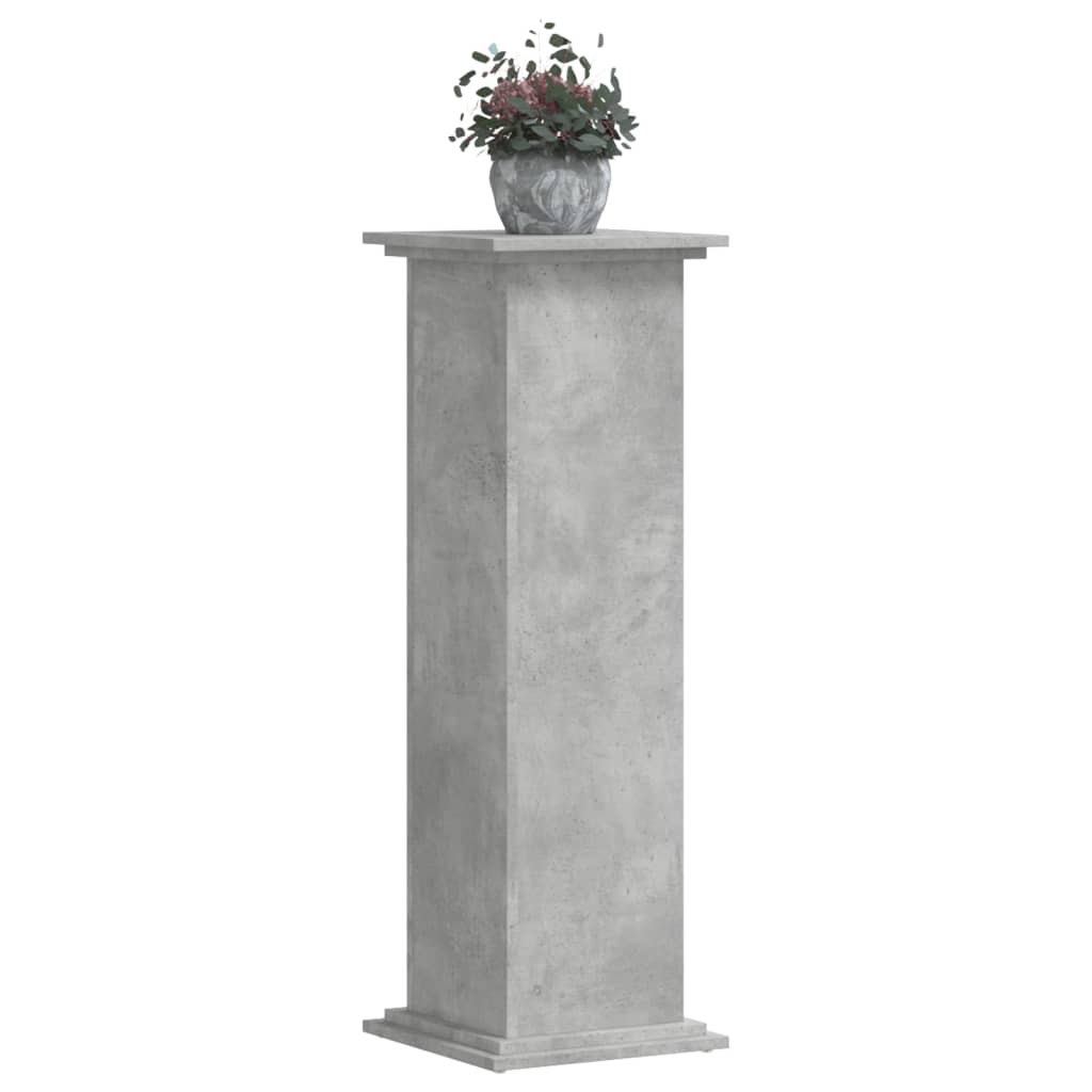 Stovas augalams, betono pilkas, 33x33x100cm, apdirbta mediena Stovas augalams, betono pilkas, 33x33x100cm, apdirbta mediena - Image 9