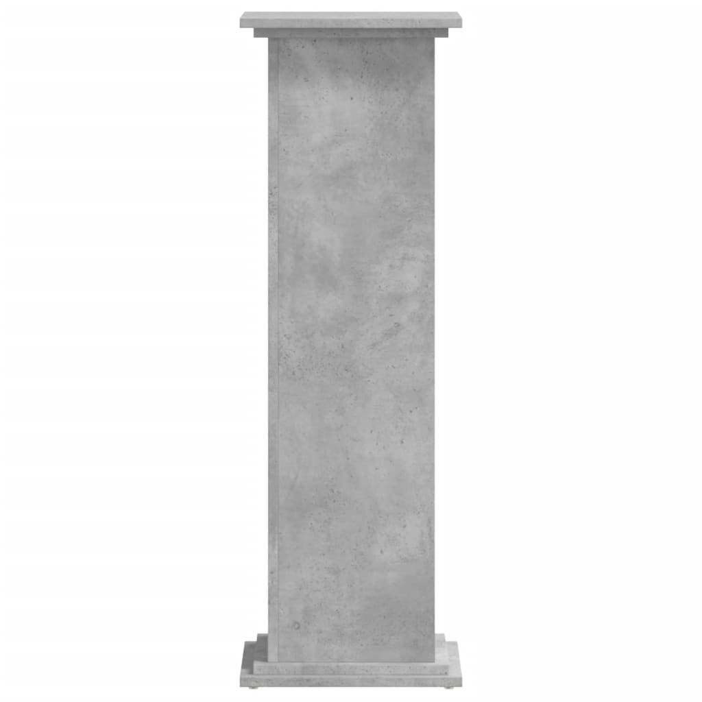 Stovas augalams, betono pilkas, 33x33x100cm, apdirbta mediena Stovas augalams, betono pilkas, 33x33x100cm, apdirbta mediena - Image 5