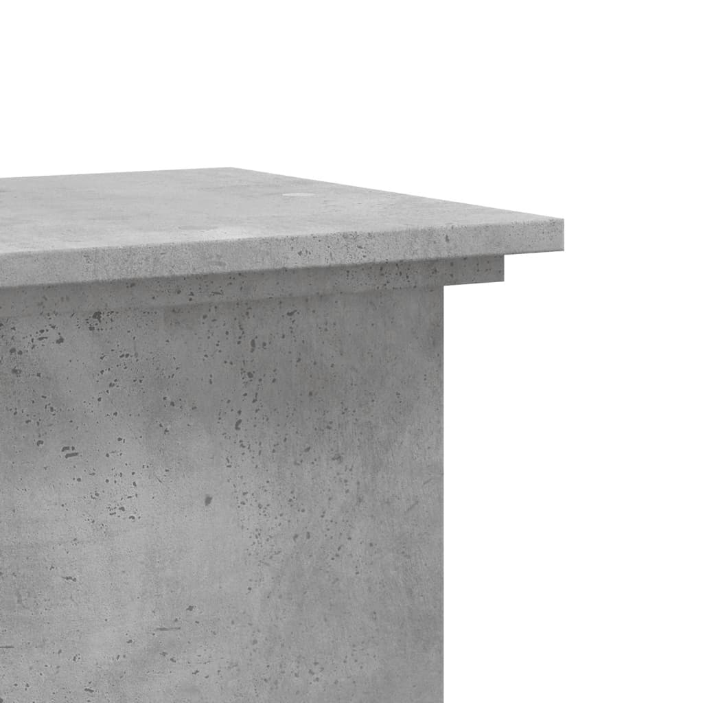 Stovas augalams, betono pilkas, 33x33x100cm, apdirbta mediena Stovas augalams, betono pilkas, 33x33x100cm, apdirbta mediena - Image 8