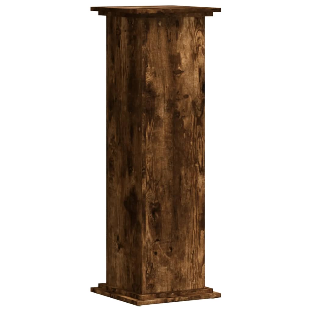 Stovas augalams, dūminio ąžuolo, 33x33x100cm, apdirbta mediena Stovas augalams, dūminio ąžuolo, 33x33x100cm, apdirbta mediena - Image 4