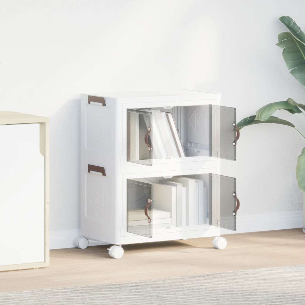 Sukraunama daiktadėžė su ratukais, 28 L, 48,5×29,5×59,5 cm Sukraunama daiktadėžė su ratukais, 28 L, 48,5x29,5x59,5 cm - Image 3