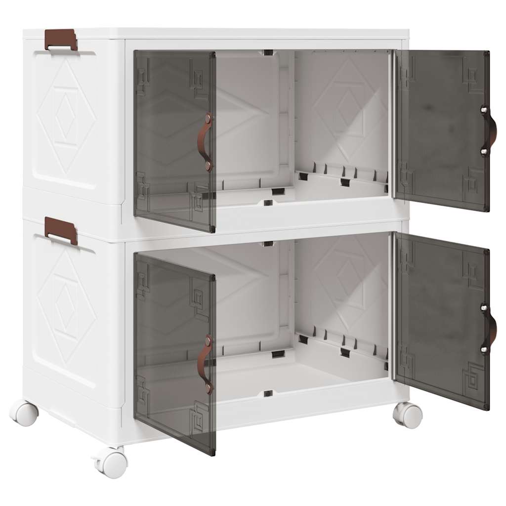 Sukraunama daiktadėžė su ratukais, 75 L, 64x40x76 cm Sukraunama daiktadėžė su ratukais, 75 L, 64x40x76 cm - Image 5