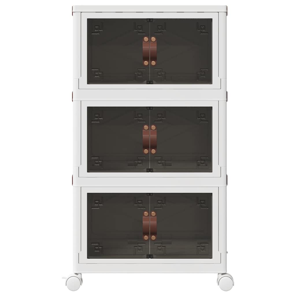 Sukraunama daiktadėžė su ratukais, 28 L, 48,5×29,5×86 cm Sukraunama daiktadėžė su ratukais, 28 L, 48,5x29,5x86 cm - Image 4