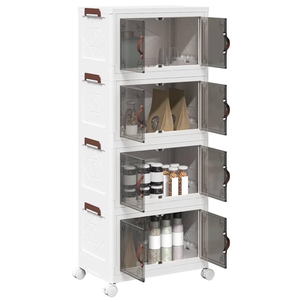 Sukraunama daiktadėžė su ratukais, 28 L, 48×29,5×112,5 cm Sukraunama daiktadėžė su ratukais, 28 L, 48x29,5x112,5 cm - Image 2