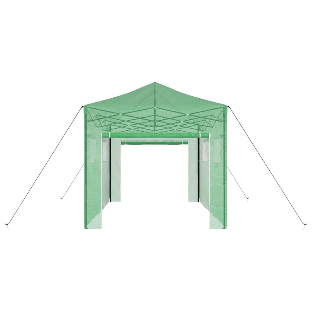 Šiltnamis su išskleidžiamu rėmu Žalia 280 x 410 x 315 cm Šiltnamis su išskleidžiamu rėmu Žalia 280 x 410 x 315 cm - Image 7