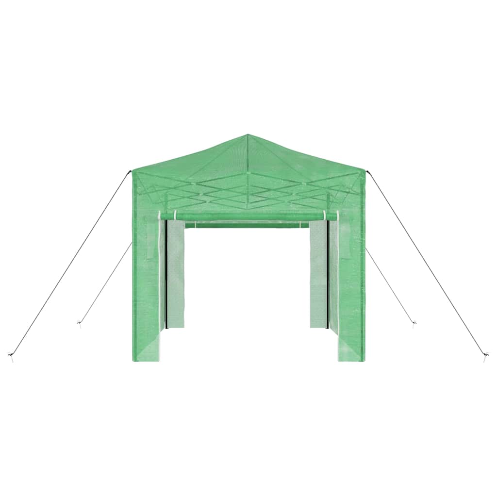 Šiltnamis su išskleidžiamu rėmu Žalia 290 x 290 x 315 cm Šiltnamis su išskleidžiamu rėmu Žalia 290 x 290 x 315 cm - Image 7