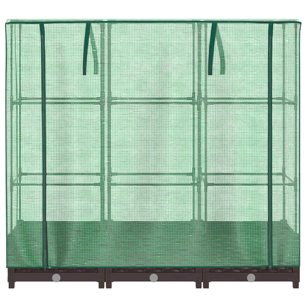 Pakelta lysvė su šiltnamio dangčiu, 120x40x123cm Pakelta lysvė su šiltnamio dangčiu, 120x40x123cm - Image 4