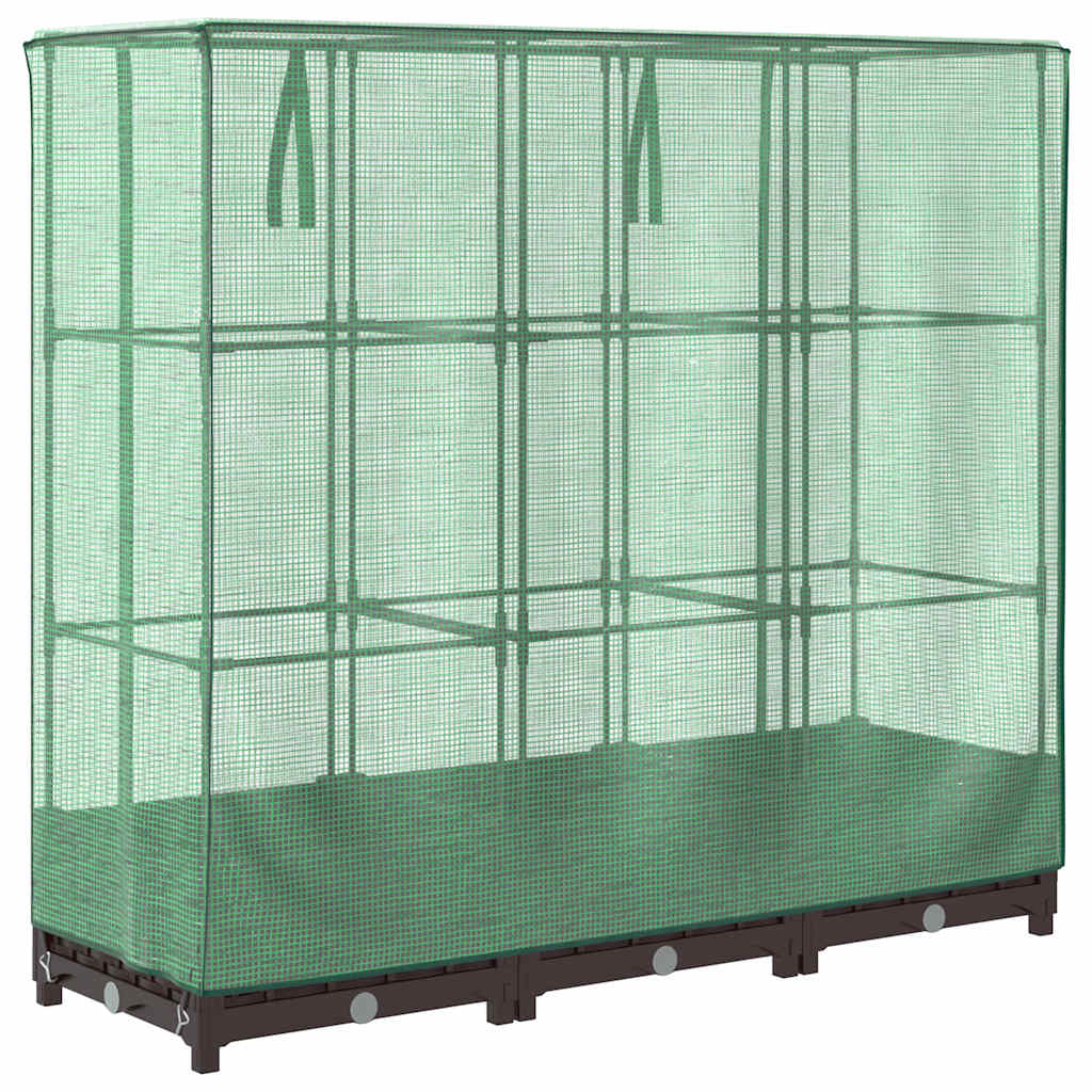 Pakelta lysvė su šiltnamio dangčiu, 120x40x123cm Pakelta lysvė su šiltnamio dangčiu, 120x40x123cm - Image 6