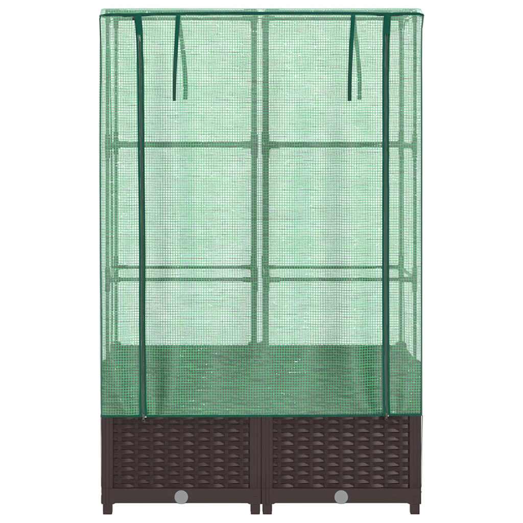 Pakelta lysvė su šiltnamio dangčiu, 80x40x138cm Pakelta lysvė su šiltnamio dangčiu, 80x40x138cm - Image 4