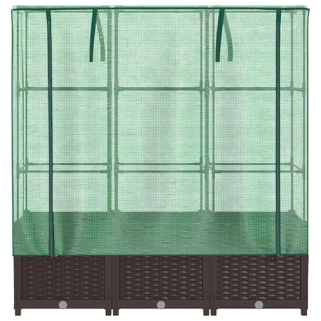 Pakelta lysvė su šiltnamio dangčiu, 120x40x138cm Pakelta lysvė su šiltnamio dangčiu, 120x40x138cm - Image 4