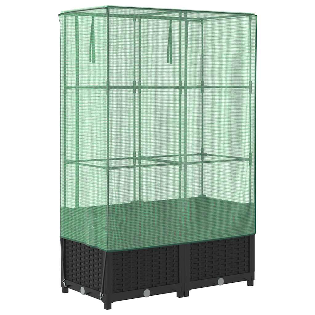 Pakelta lysvė su šiltnamio dangčiu, 80x40x138cm Pakelta lysvė su šiltnamio dangčiu, 80x40x138cm - Image 6
