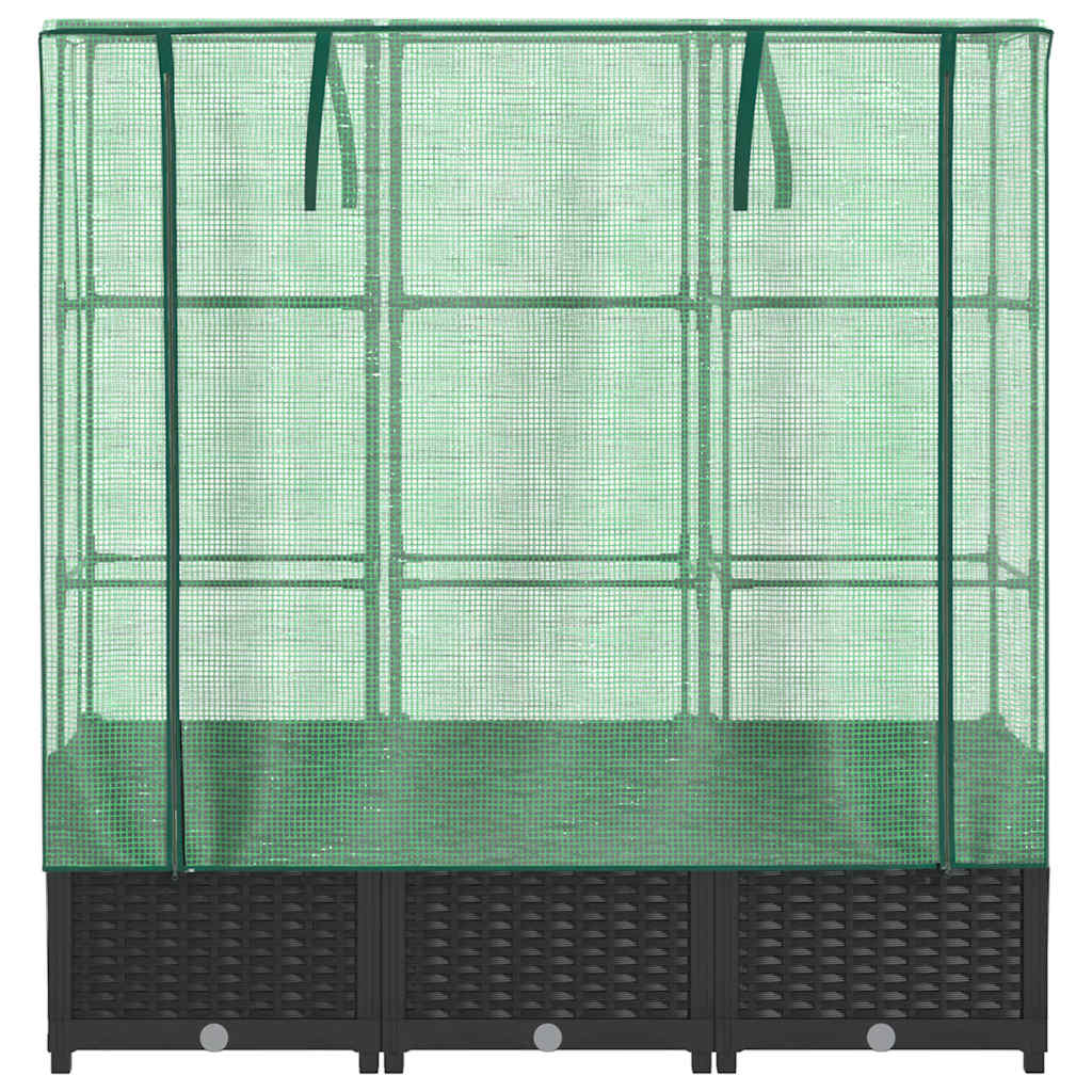 Pakelta lysvė su šiltnamio dangčiu, 120x40x138cm Pakelta lysvė su šiltnamio dangčiu, 120x40x138cm - Image 4