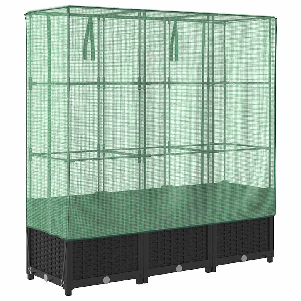 Pakelta lysvė su šiltnamio dangčiu, 120x40x138cm Pakelta lysvė su šiltnamio dangčiu, 120x40x138cm - Image 6