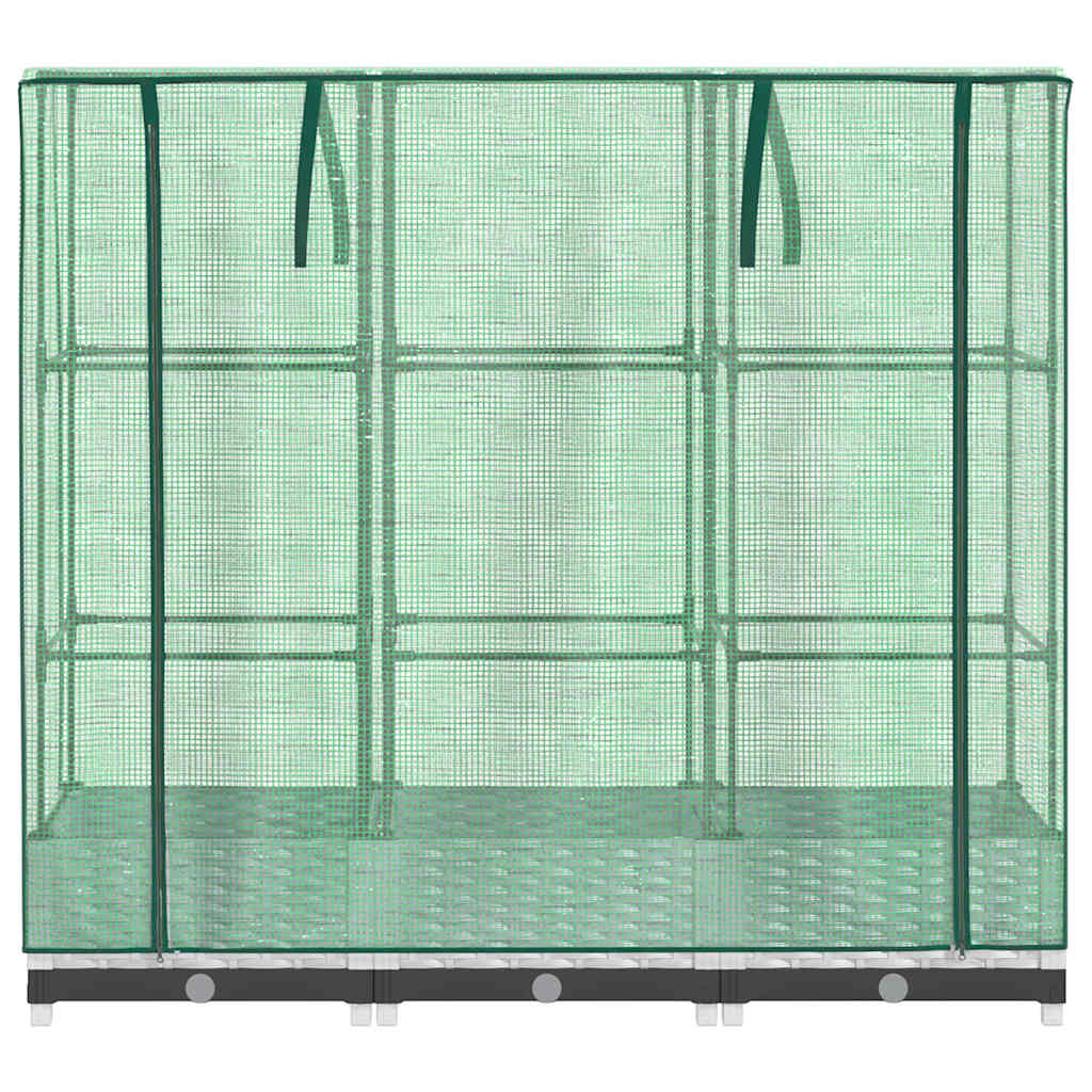 Pakelta lysvė su šiltnamio dangčiu, 120x40x123cm Pakelta lysvė su šiltnamio dangčiu, 120x40x123cm - Image 4