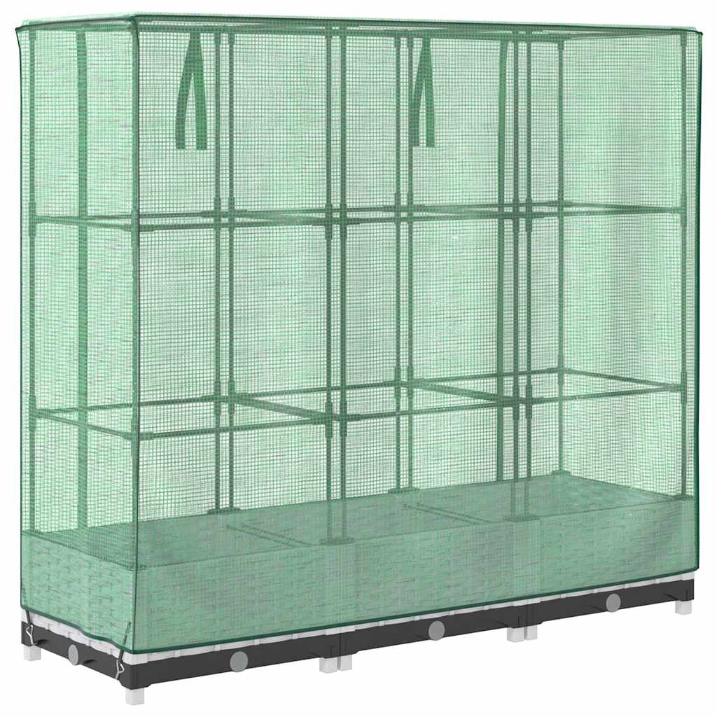 Pakelta lysvė su šiltnamio dangčiu, 120x40x123cm Pakelta lysvė su šiltnamio dangčiu, 120x40x123cm - Image 6